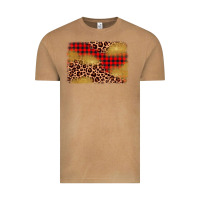 Vintage Camel christmas leopard glitter background Vintage Tee - AdoDesignShop