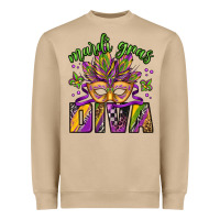 Mushroom mardi gras diva Heavyweight Sweatshirt - Jasminsmagicworld