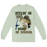 Matcha reelin' in 100 days of school Long Sleeve Tee - MaliasSmallBusiness