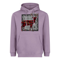 Lavender Christmas Deer Heavyweight Hoodie - Bettercallsaul