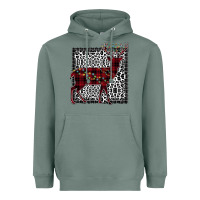 Sage Christmas Deer Heavyweight Hoodie - Bettercallsaul