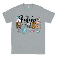 Heather Grey Western Future Nurse Classic Tee - LillyAllenDesigns