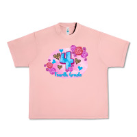 Salmon back to school flowers fourth grade 3200x2400 Urban Heavy Tee - AdoDesignShop