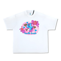 White back to school flowers fourth grade 3200x2400 Urban Heavy Tee - AdoDesignShop