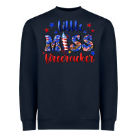 Navy little miss firecracker Heavyweight Sweatshirt - NancyCooperArtShop