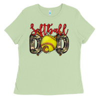 Matcha softball dad Ladies Tee - Zillion Design Studio