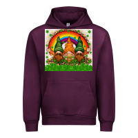 Mauve Wine St. Patrick's Day gnomies tumbler Urban Hoodie - HowdyJamesFarm