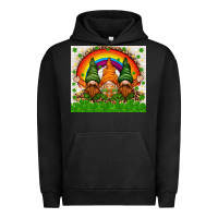 Pigment Black St. Patrick's Day gnomies tumbler Urban Hoodie - HowdyJamesFarm