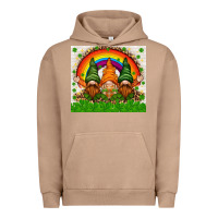 Pigment Burro St. Patrick's Day gnomies tumbler Urban Hoodie - HowdyJamesFarm