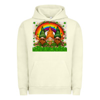 Pigment Pistachio St. Patrick's Day gnomies tumbler Urban Hoodie - HowdyJamesFarm