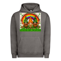Pigment Tornado St. Patrick's Day gnomies tumbler Urban Hoodie - HowdyJamesFarm