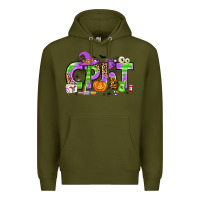 Army Green Halloween CPHT Pharmacy Technician Premium Hoodie - texasbilliewilder