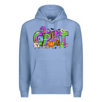 Colony Blue Halloween CPHT Pharmacy Technician Premium Hoodie - texasbilliewilder