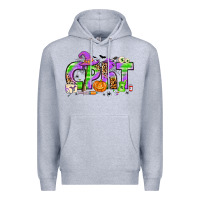 Heather Grey Halloween CPHT Pharmacy Technician Premium Hoodie - texasbilliewilder
