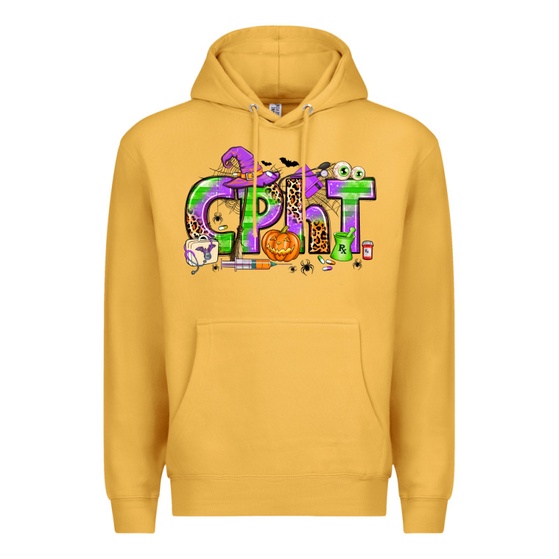 Halloween Cpht Pharmacy Technician Premium Hoodie by texasbilliewilder | Teevron