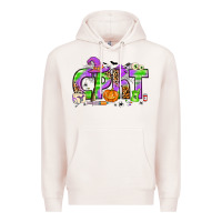 Pale Pink Halloween CPHT Pharmacy Technician Premium Hoodie - texasbilliewilder