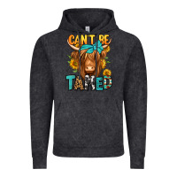 Vintage Black can't be tamed longhaired cow Vintage Hoodie - Jasminsmagicworld