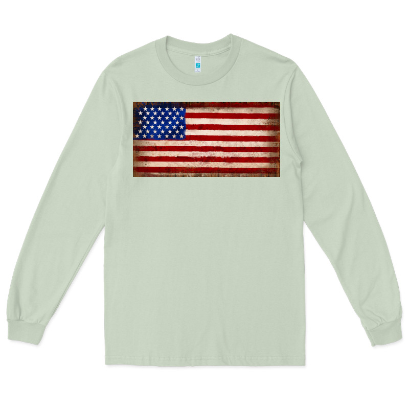 American Flag Long Sleeve Tee by JahusDesignShop | Teevron