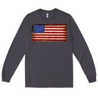 Smoke American flag Long Sleeve Tee - JahusDesignShop