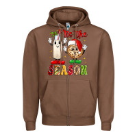 Chestnut tis the season Zipper Hoodie - MaliasSmallBusiness
