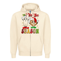 Sandshell tis the season Zipper Hoodie - MaliasSmallBusiness