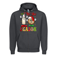 Smoke tis the season Zipper Hoodie - MaliasSmallBusiness