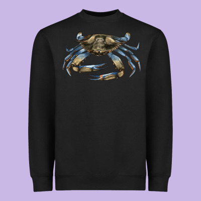 Crab Heavyweight Sweatshirt Designed By Lillyallendesigns