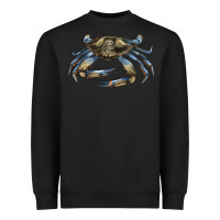 Black Crab Heavyweight Sweatshirt - LillyAllenDesigns