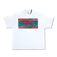 White pink roses mama of girls license plate Urban Heavy Tee - Artiststas