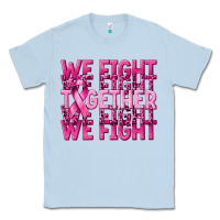 Dusty Blue together we fight cancer Classic Tee - NancyCooperArtShop