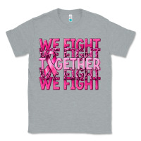 Heather Grey together we fight cancer Classic Tee - NancyCooperArtShop
