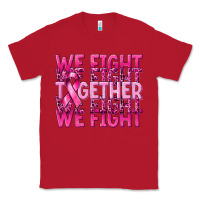 Red together we fight cancer Classic Tee - NancyCooperArtShop