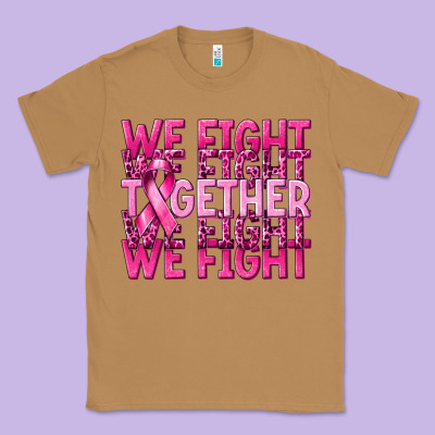 Together We Fight Cancer Classic Tee Designed By Nancycooperartshop