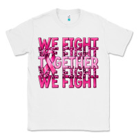 White together we fight cancer Classic Tee - NancyCooperArtShop
