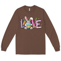 Chestnut love easter Long Sleeve Tee - MaliasSmallBusiness