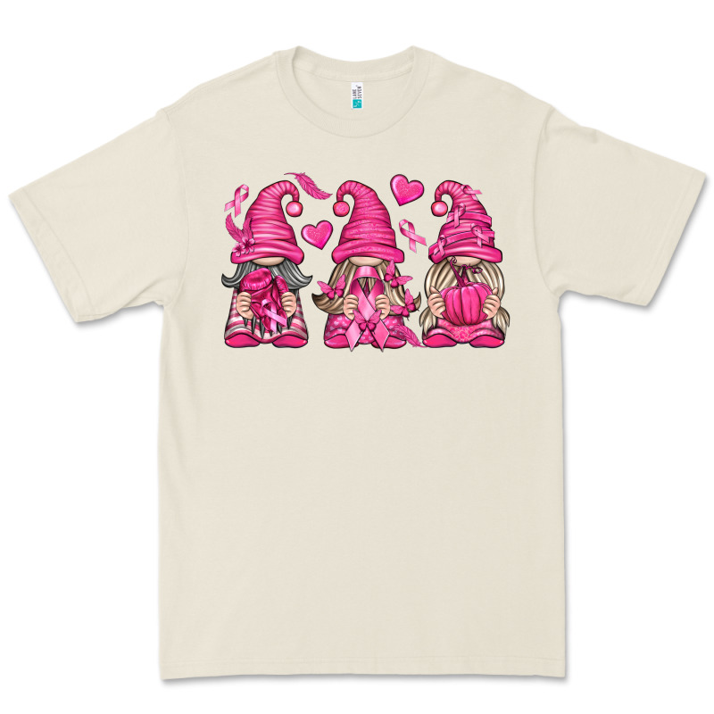 Breast Cancer Gnomes Premium Tee by texasbilliewilder | Teevron