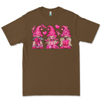 Cacao Breast Cancer Gnomes Premium Tee - texasbilliewilder