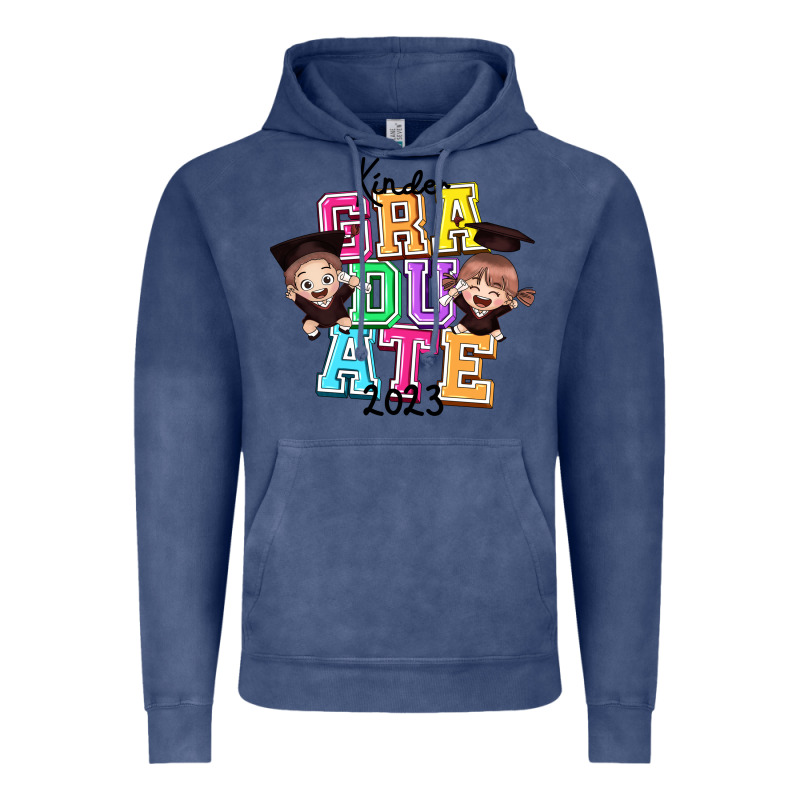 Kinder Graduate 2023 Vintage Hoodie by RanaPortraitStore | Teevron