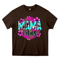 Chocolate Brown mama vibes Heavy Core Tee - Zillion Design Studio