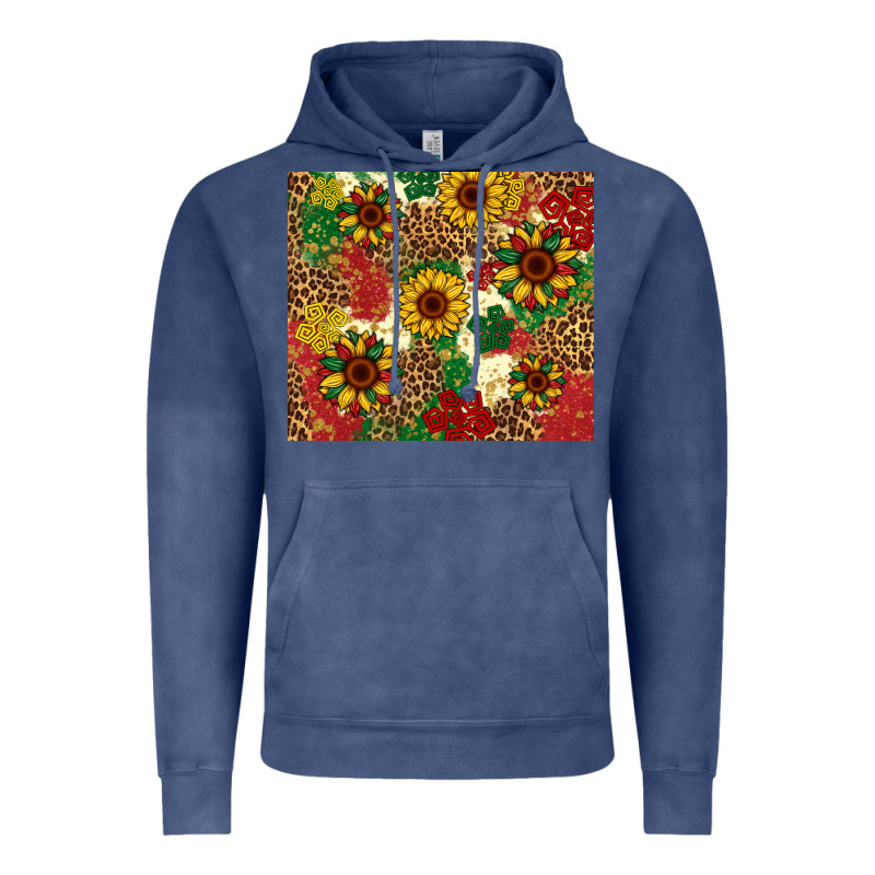 Juneteenth Sunflowers Vintage Hoodie by Artiststas | Teevron