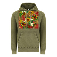 Vintage Olive juneteenth sunflowers Vintage Hoodie - Artiststas