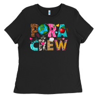 Black para crew Ladies Tee - texasbilliewilder
