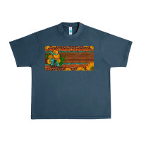 Midnight Navy custom cowboy boots sunflowers and cactus license plate Urban Heavy Tee - Artiststas