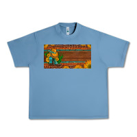 Pebble Blue custom cowboy boots sunflowers and cactus license plate Urban Heavy Tee - Artiststas