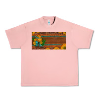 Salmon custom cowboy boots sunflowers and cactus license plate Urban Heavy Tee - Artiststas