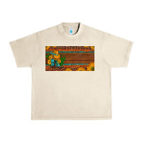 Sandshell custom cowboy boots sunflowers and cactus license plate Urban Heavy Tee - Artiststas