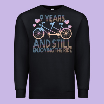 9 Years And Still Enjoying The Ride Premium Sweatshirt Designed By Bettercallsaul