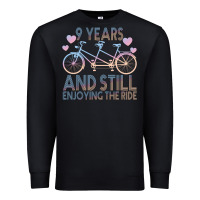 Black 9 Years And Still Enjoying The Ride Premium Sweatshirt - Bettercallsaul