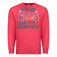 Cardinal 9 Years And Still Enjoying The Ride Premium Sweatshirt - Bettercallsaul