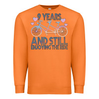 Carrot 9 Years And Still Enjoying The Ride Premium Sweatshirt - Bettercallsaul